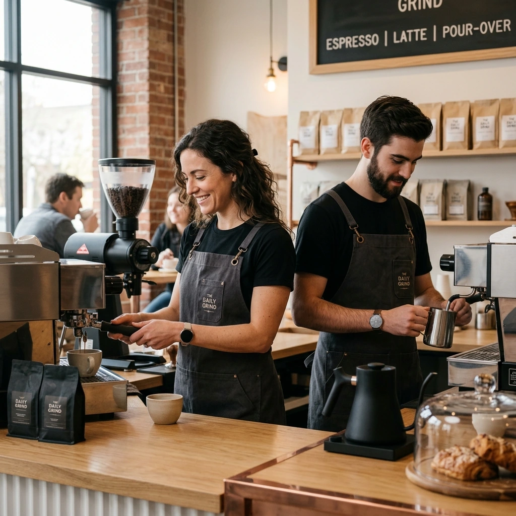 Illustrative café & hospitality design